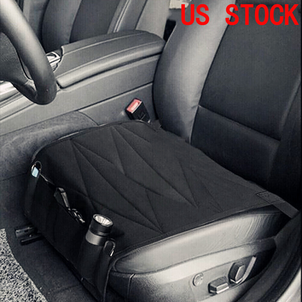 Tactical Concealed Car Seat Mattress Bed Pistol Gun Holster Tool Mag Holder Bag-image