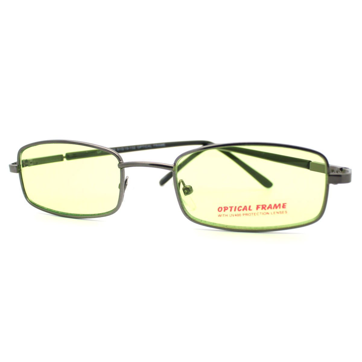 Small Rectangular Sunglasses with UV400 Protection AUGEN Ultra-Light Rimless Rectangle Sunglasses for Men  main image 3