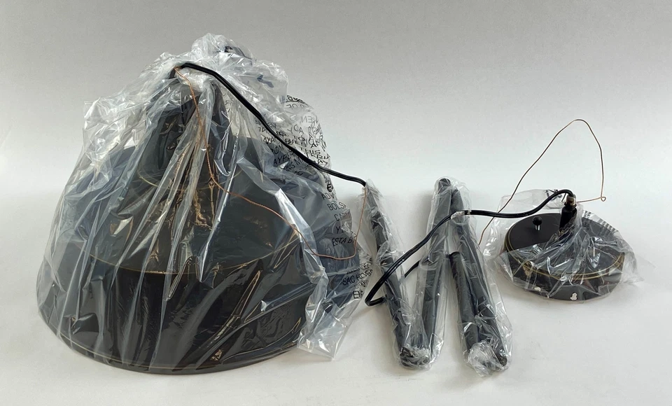 Visual Comfort Studio Barn Light Outdoor Pendant in Antique Bronze 6237401-71 - Image 4 of 4