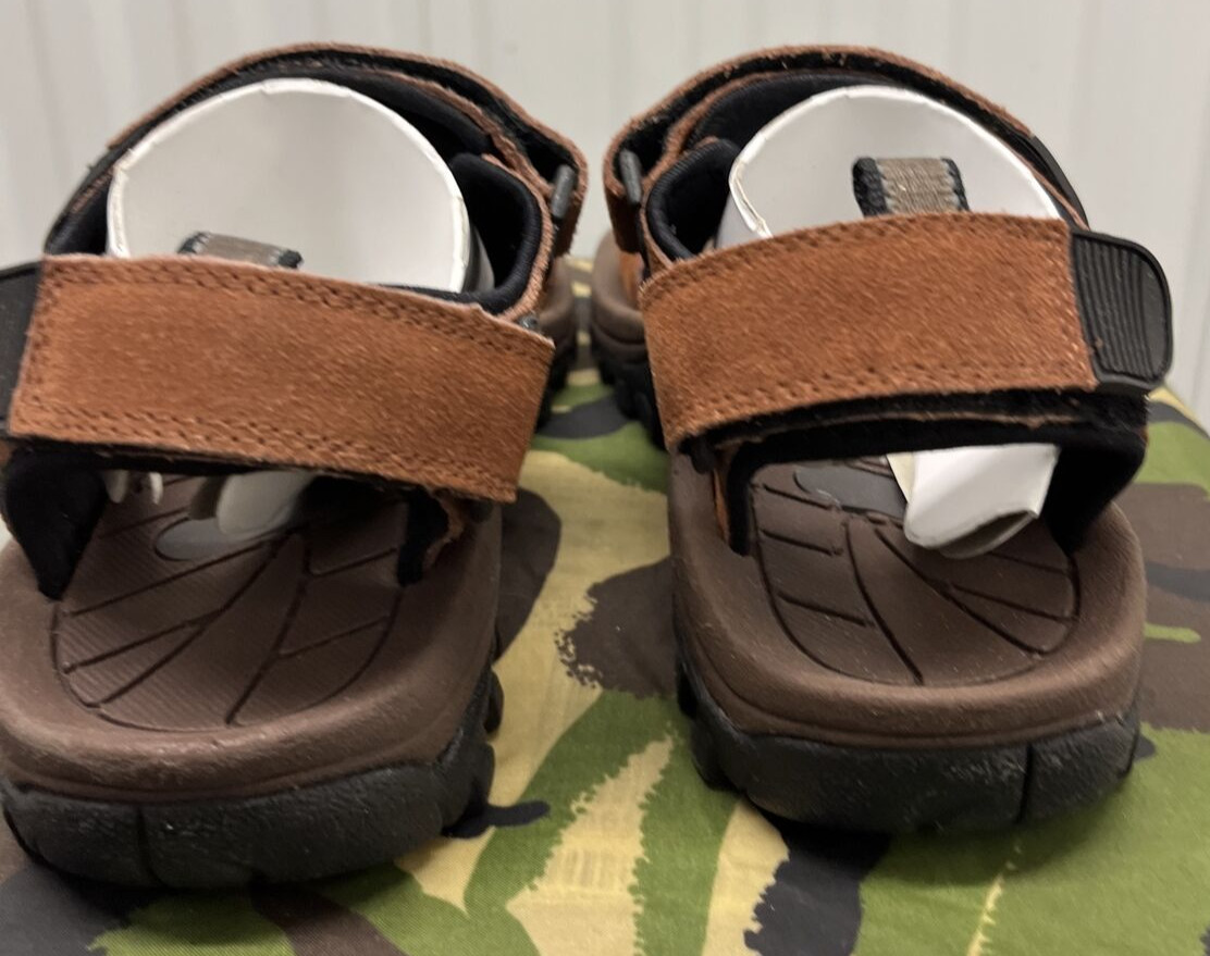 British Army Issue Sandals - Warm Weather - Size 4M UK - Ref 1C6 