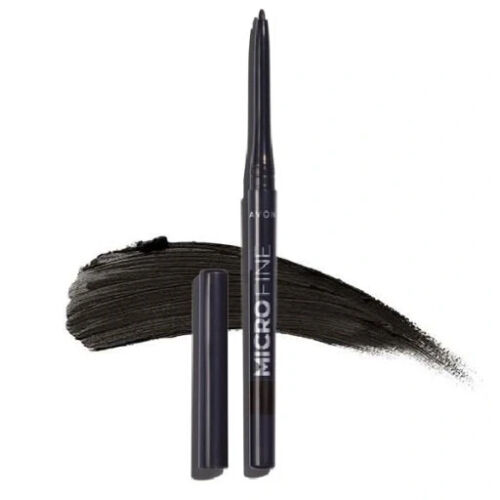 Avon Micro Fine Twist Up Brow Definer Pencil 0.13g | SOFT BLACK | Set of 2 - Picture 15 of 18