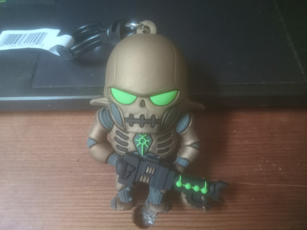 Warhammer 40,000 Series Character Bag Clip 3 Inch Necron Warrior