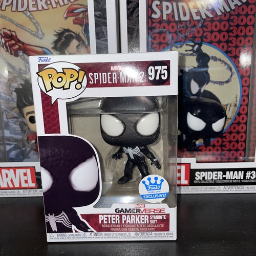 Funko Pop! Spiderman 2 Peter Parker Symbiote Suit 975 Funko