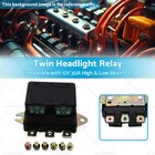 <!--F#f_0-->Universal Twin Headlight Relay 12V 30A High & Low Beam Car Accessory NLR-132<!--F/-->