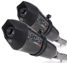 gpr 2 scarico hom gpe anniversary poppy aprilia shiver 750 - gt 2013 13 2014 14