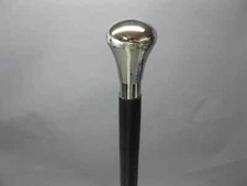 New Antique Style Silver Brass Vintage Designer Handle Walking Wooden Stick Cane