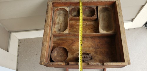 Vintage/Antique Tucker's Alarm Till Wooden Cash Register Drawer:16"x17"x4" - Picture 5 of 8