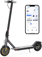 Aluminum Alloy E-Scooter 350W Motor, 19-22 MPH, 22 Miles Range, 265 LBS Max