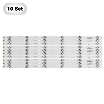 10set LED Backlight Strips For 55H7C 55H7B 55H7B2 55K3201GUWUS LC-55N6000U