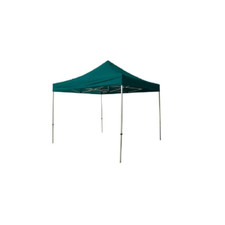 Gazebo pieghevole in alluminio colore verde 300x300cm con sacca per il trasporto