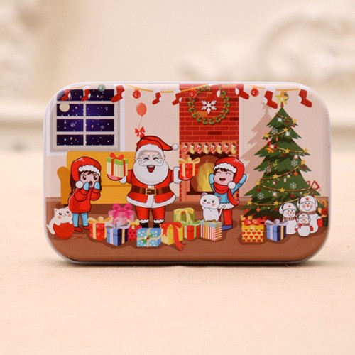 Educational Development DIY Santa Claus Jigsaw Puzzle Christmas Puzzle Kids Toy - Picture 4 of 15