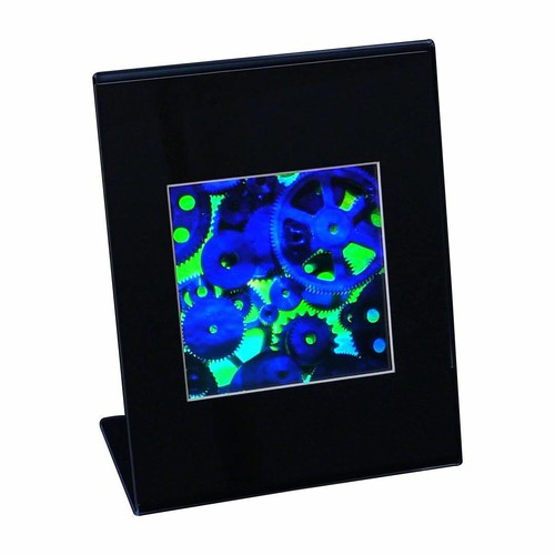 3D GEARS Hologram Picture DESK STAND, Collectible EMBOSSED Type Film - Picture 2 of 7