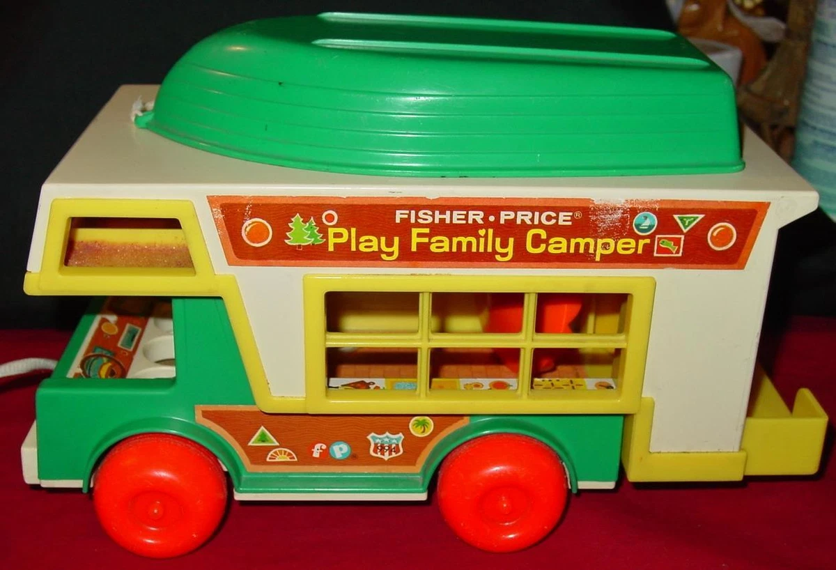 Fisher price camper vintage on sale