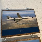 3 Vintage US Air Force B-1 Bomber Jet Aircraft 5x7 Pictures-Lamborghini On Wood- — photo 7