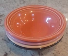 Fiesta Glossy Stackable Bowls.  Black, Persimmon, Pink, Apricot. Set of Four