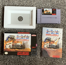Interplay Radical Psycho Machine Racing Nintendo SNES NTSC-U/C w/ Box & Manual