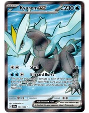 Kyurem ex - Ultra Rare Holo SV: Black Bolt 157/086 NM