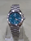 SEIKO AGS SUS KINETIC 5M22-6C30 Green Dial Japan Made Vintage Rare Color