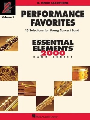 Performance Favorites, Vol. 1 - Tenor Sax | Englisch | Taschenbuch | 2008