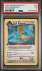 2000 POKEMON ROCKET 1ST EDITION #22 DARK DRAGONITE PSA 1