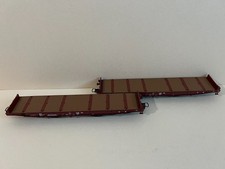 2x Roco Salmmp Schwerlastwagen Waggon ähnl. Samms aus 67595 FS Ep V - lesen