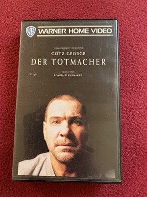 VHS WARNER  ERSTAUFLAGE   DER  TOTMACHER   GÖTZ GEORGE