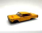 Vintage Lesney Matchbox No. 20 1964 Chevy Impala Taxi Yellow 64 Impala!!