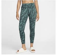 Nike Womens One High Waisted 7/8 Printed Leggings Size Medium