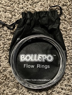 FLOW RINGS Toy Kinetic Spring Bracelet - With Bag NEW