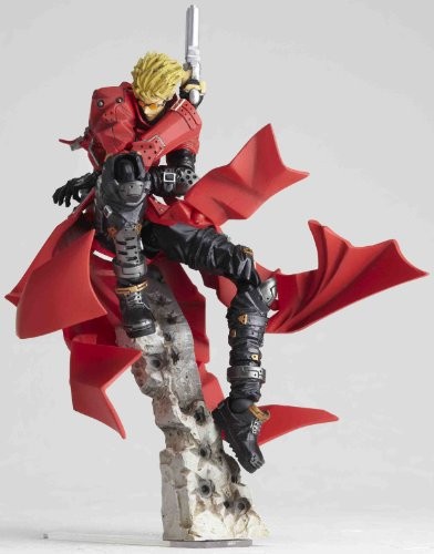 Revoltech Yamaguchi N0.91 Vash the Stampede TRIGUN Badlands Rumble Figur - Bild 7 von 8