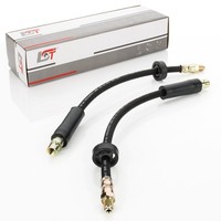2X Bremsschlauch Bremsleitung Hinten Beidseitig FüR Audi A6 C6 - 350Mm