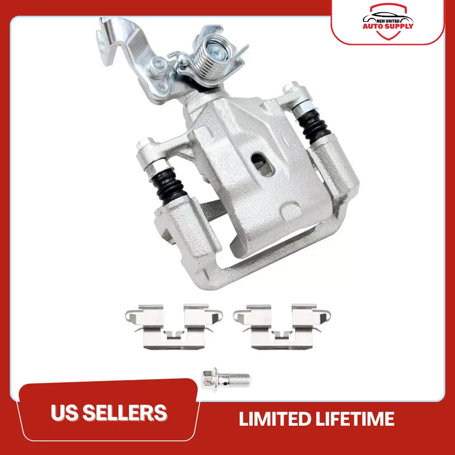 Pinza de freno trasera izquierda con soporte para Ford Fusion Lincoln MKZ 2006-2012 Mazda 6 Foto 2 de 4