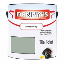 Tile Paint 500ml & 1L – 125 Colours for Kitchen Bathroom Wall & Home Tiles