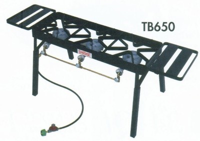 Bayou Classic TB650 67LB Triple Brenner Patio Herd Kocher 14'' X 39'' Kochfläche