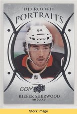 2018-19 Upper Deck UD Portraits Rookies Kiefer Sherwood #P-86 READ vm9