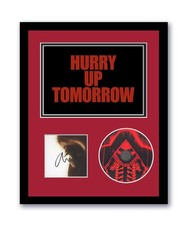 The Weeknd Signed 11x14 Framed CD Photo Hurry Up Tomorrow Frank Miller ACOA
