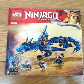 LEGO NINJAGO 70747 Boulder Blaster 2015 + 70652 Stormbringer 2018 Incomplete Lot