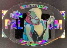 GHOST-SPIDER 2021 SKYBOX METAL UNIVERSE MARVEL SPIDER MAN PALLADIUM DIE-CUT #11P