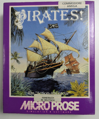 Pirates | Micro Prose | Commodore Amiga | Komplett | Big Box
