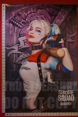 Harley Quinn Suicide Squad Margot Robbie Picture Movie Poster