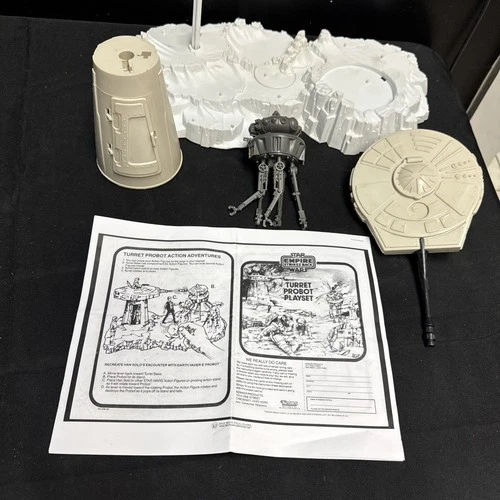 Vintage 1980 Kenner Star Wars  Playset Turret & Probot