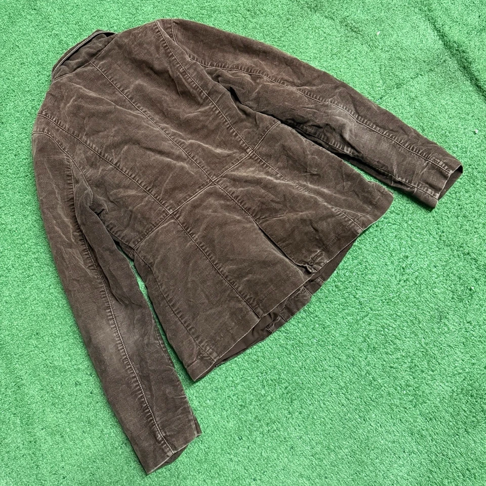 Chaqueta Mujer Vintage Y2K Mossimo Supply Co Marrón Doble Pecho Talla Mediana Foto 2 de 4