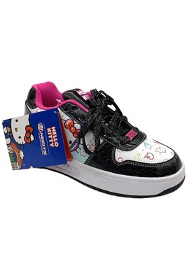 HEELYS Women's Kama Wheeled Heel Sneakers Black/White/Pink