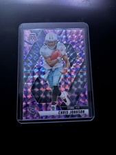 2025 Panini Mosaic - Chris Johnson #224 Reactive Purple Mosaic Prizm