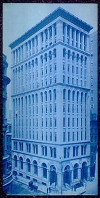 Corn Exchange Building New York c1900 Historic Architecture Photograph