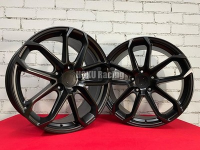 4X 20 Zoll 5X130 Turbo Style Felgen Schwarz passend für Porsche Cayman...