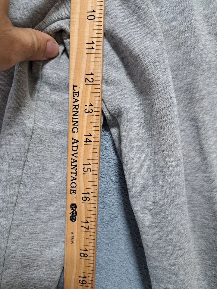 Pantalones deportivos Karen Scott para mujer talla pequeña gris cintura elástica pierna recta Foto 3 de 4