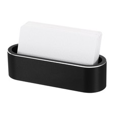 PATIKIL Business Card Holder for Desk, Metal Name Card Display Organizer Aluminu