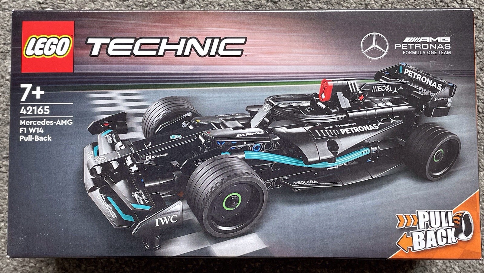 LEGO TECHNIC Mercedes-AMG F1 W14 E Performance Pull-Back Toy 42165 - Image 6