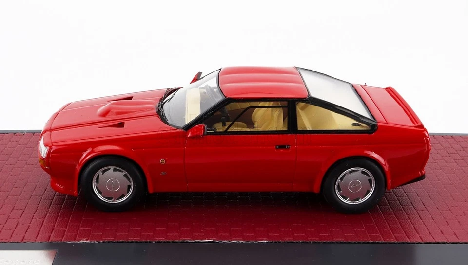 MODELLINO AUTO STATICO MATRIX ASTON MARTIN V8 ZAGATO 1986 ROSSO SCALA 1/43 - Immagine 3 di 4